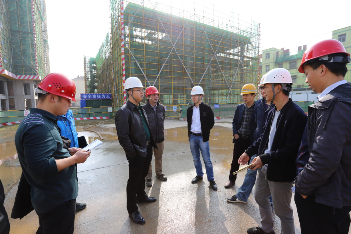 项目公司组织开展在建项目安全质量检查活动