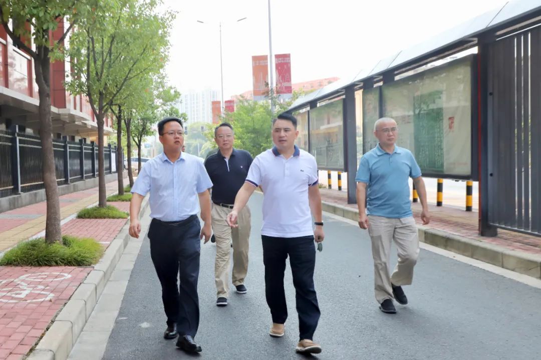 李茶根实地调研集团文明创建工作开展情况