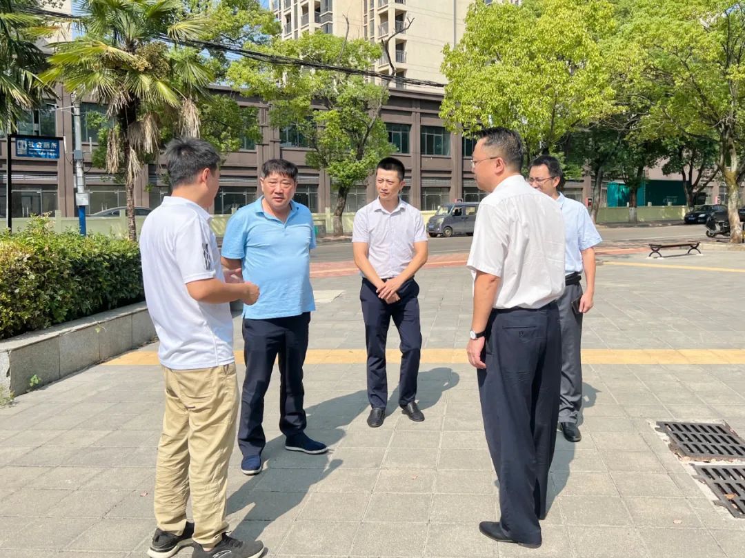 胡应庚调研集团资产经营管理情况