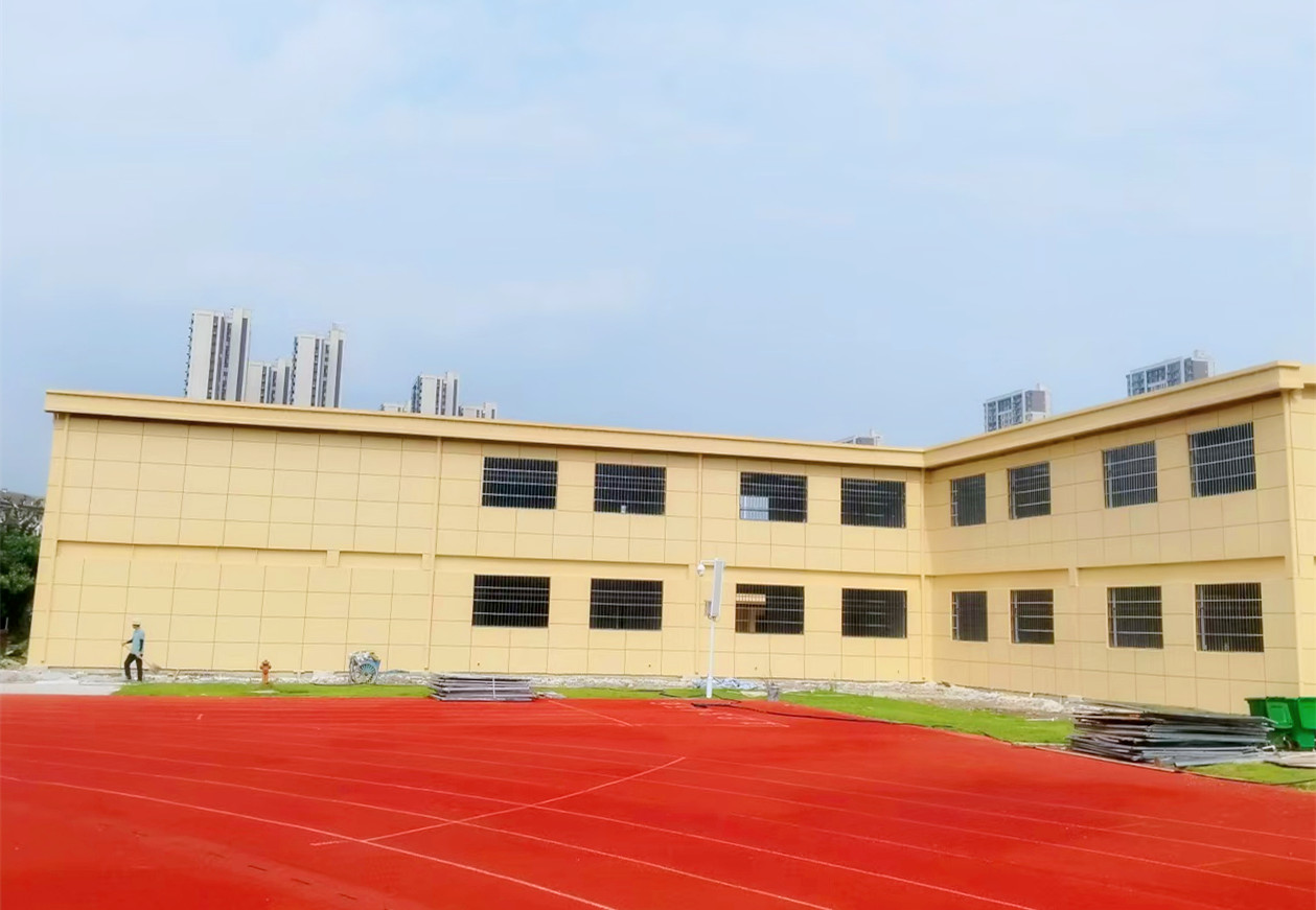 昌北二小青岚校区过渡用房二期项目完成建设！交付在即