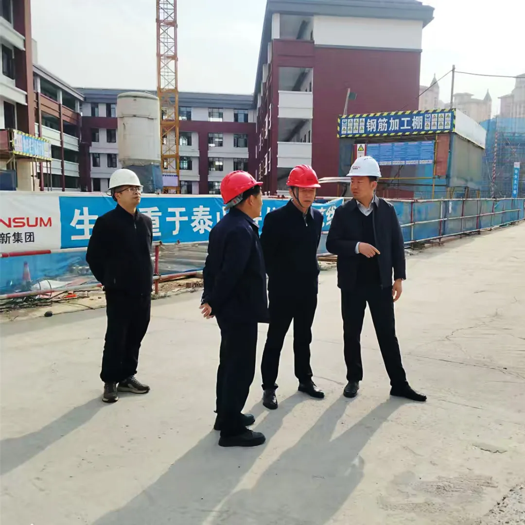 罗贤锦带队调研节后项目复工复产及安全生产工作